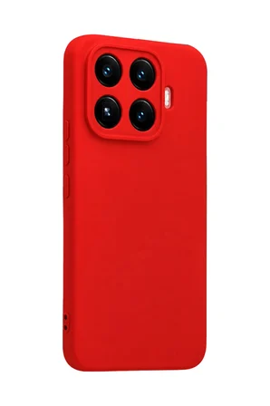 Xiaomi Mi 17T Nano içi Kadife Silikon - Kırmızı