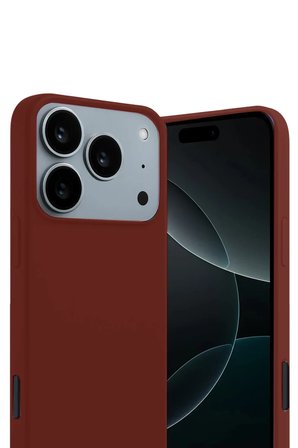 Apple iPhone 17 Pro Max First Silikon - Bordo
