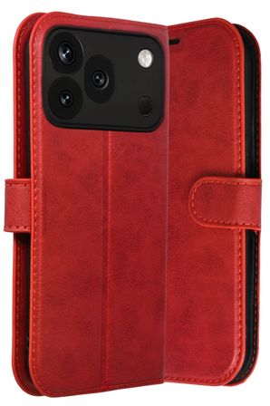 Huawei Honor 600 Pro Trend S Plus Kapaklı Kılıf - Kırmızı