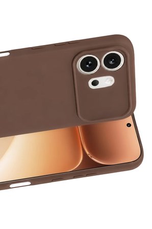 Huawei Honor 600 First Silikon - Kahverengi