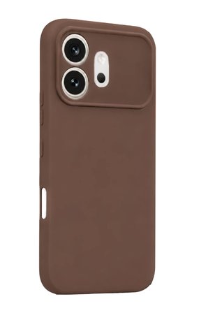 Huawei Honor 600 First Silikon - Kahverengi