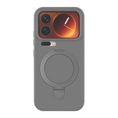 Xiaomi Mi 17 Pro Max Regal Magsafe Standlı Kapak - Titan Gri