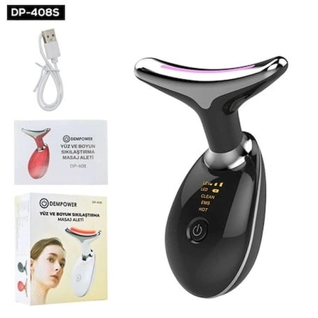Özel Üretim Anti Aging Lifting Microcurrent Led Terapi Cilt Bakım YÜZ BOYUN SIKLAŞTIRMA MASAJ ALETİ