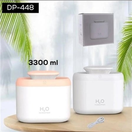 Özel Üretim Sessiz Buhar Makinesi Aroma Difüzörü Led Işıklı DEMPOWER ULTRASONİK HAVA NEMLENDİRİCİ