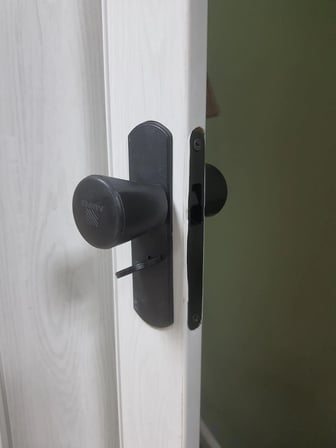 Akordiyon katlanır Kapı 12 mm, Beyaz, Camsız En 102 cm x Boy 205 cm 
