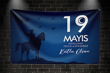 19 Mayıs Vinil Branda Baskı  150x100