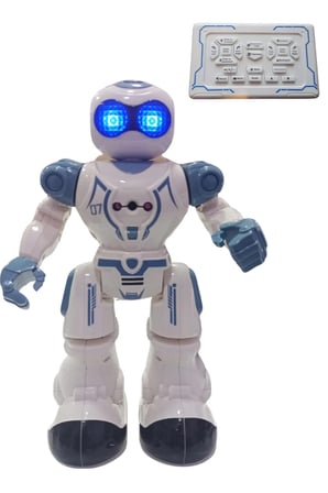 Hareketli,Sesli,Işıklı,Dansçı Uzaktan Kumandalı Şarjlı Programlanabilir Akıllı Robot