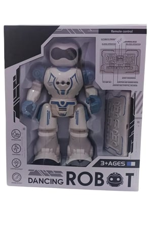 Hareketli,Sesli,Işıklı,Dansçı Uzaktan Kumandalı Şarjlı Programlanabilir Akıllı Robot