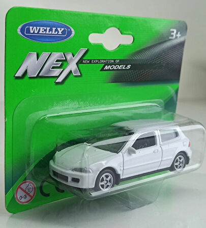 Dianomi welly 1/64 ÖLÇEK 4 cm METAL MODEL HONDA CİVİC EG6 