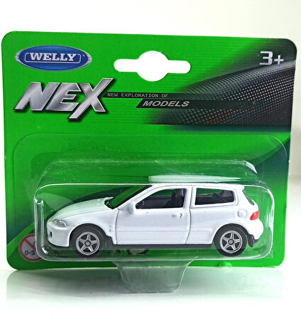 Dianomi welly 1/64 ÖLÇEK 4 cm METAL MODEL HONDA CİVİC EG6 