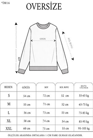 Üç İplik Bisiklet Yaka Baskılı SweatShirt - Siyah