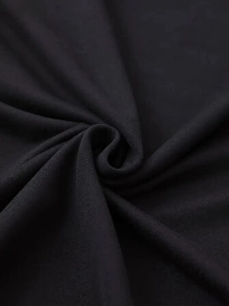 Do What Makes You Happy Unisex Linemen Oversize Baskılı T-shirt - Siyah