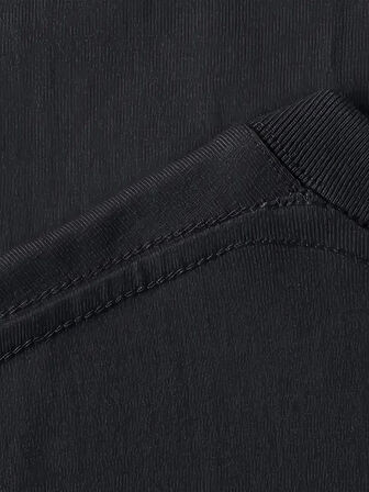 Pembe Panter Baskılı Erkek Oversize Günlük Kısa Kollu Tişört İlkbahar ve Yaz için Mükemmeldir - Siyah