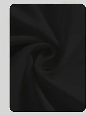 20/1 Penye Compack Day One Baskılı Oversize Bisiklet Yaka T-shirt - Siyah