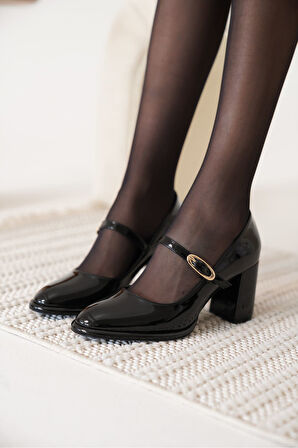 Alis Premium Siyah Kadın Topuklu Ayakkabı