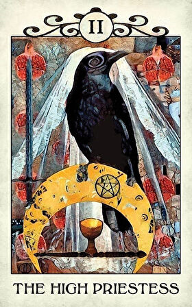 Karga Tarot Destesi – Mistik ve Sezgisel Bir Yolculuk Crow Tarot