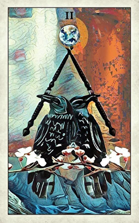 Karga Tarot Destesi – Mistik ve Sezgisel Bir Yolculuk Crow Tarot
