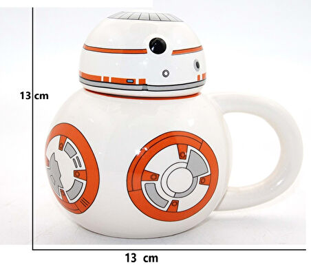 Star Wars BB8 Droid 3D Kupa Bardak