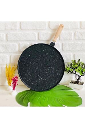 36 Cm Döküm Bazlama Gözleme Tavası