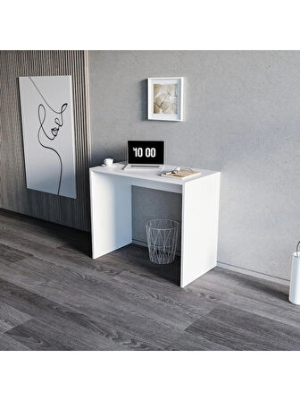 Alpa Ev Mobilya Modern Ofis ve Çalışma Masası 90x50x75 cm | Minimalist Laptop Bilgisayar Masası