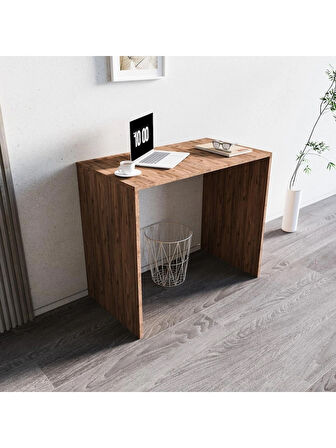 Alpa Ev Mobilya Modern Ofis ve Çalışma Masası 90x50x75 cm | Minimalist Laptop Bilgisayar Masası