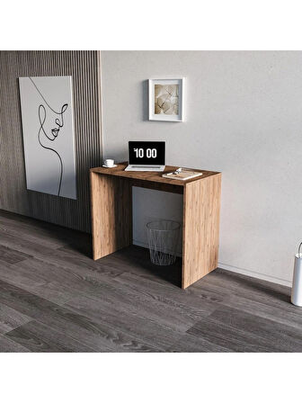 Alpa Ev Mobilya Modern Ofis ve Çalışma Masası 90x50x75 cm | Minimalist Laptop Bilgisayar Masası