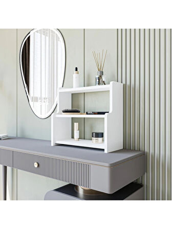 Alpa Ev Mobilya 3 Katlı Tezgah Üstü Mutfak Rafı,Baharatlık,Çok Amaçlı Organizer