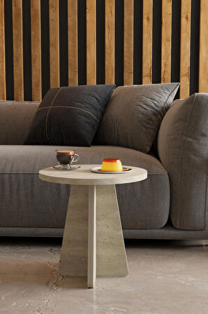 Alpa Ev Mobilya Mantar Sehpa 3’lü Zigon Sehpa Seti – İskandinav Stil Modern Salon Sehpası