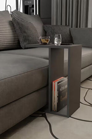 Alpa Ev Mobilya Alt Raflı Orta Sehpa – Modern Salon Sehpası, Dekoratif Çay & Kahve Sehpası,Yan Sehpa