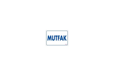 Mutfak Uyarı Levhası 17,5x25 KOD:1657