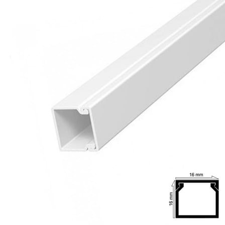 Kablo Kanalı 12x12 mm 2 Metre 6 Adet