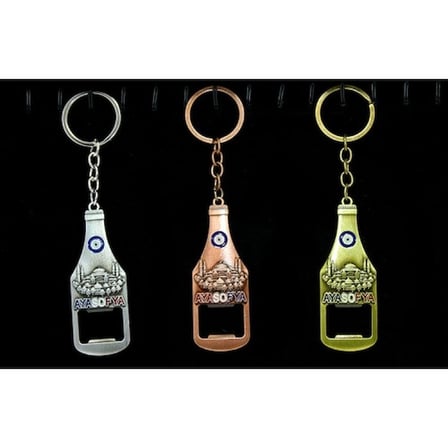 Metal Ayasofya Anahtarlık Ve Açacak Model 1