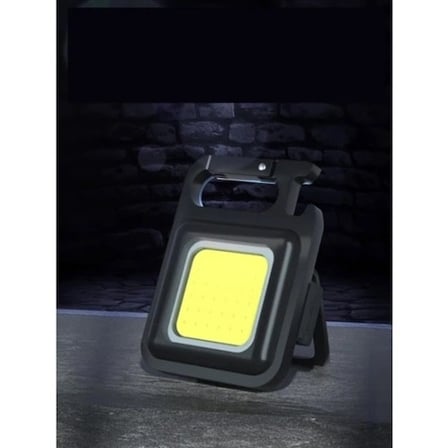 Mini 30 LED'li Çok Fonksiyonlu Şarjlı Kamp Lambası ve Anahtarlık Fener