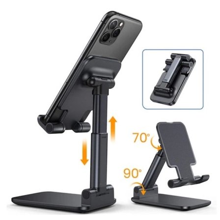 Katlanabilir Masaüstü Telefon Tutucu Stand CM-449