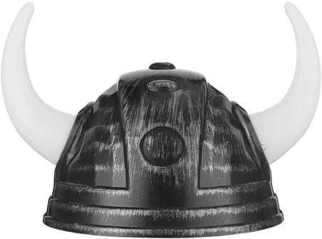 Viking Başlığı Asteri Başlığı Gümüş Renk