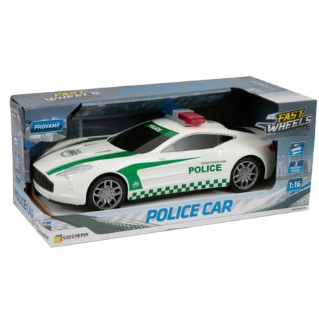 1:16 Işıklı ve Sesli Polis Arabası