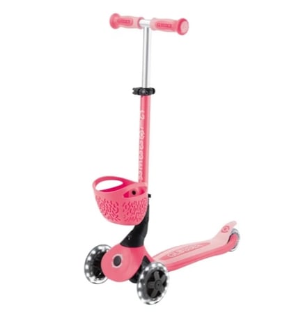360 Scooter (Işıklı) Koyu Pastel Pembe
