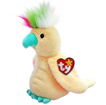 TY41346 POMPOM - COCKATOO CREAM -MGA