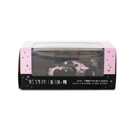 1/64 MODEL ARAÇ R8 LMS GT3 evo II Macau GT Cup - FIA GT World Cup 2024 #10 with Tarmac Cards Combo S