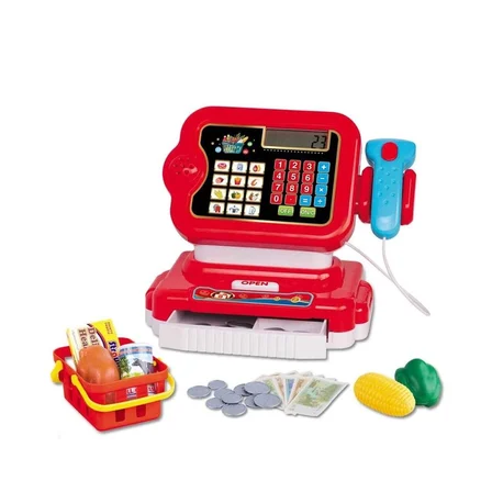 5932 MARKET KASA SET DİJİTAL EKRANLI SESLİ IŞIKLI