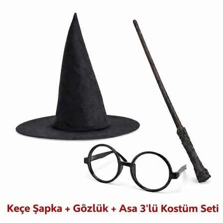 Harry Potter Tarzı Çocuk Seti
