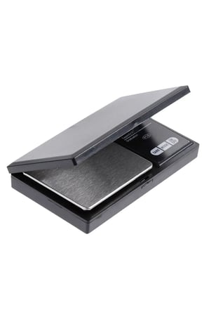 Professional Hassas Terazi 500 gram Kapasiteli 0.1 Hassasiyetli Dijital Kapaklı Tartı