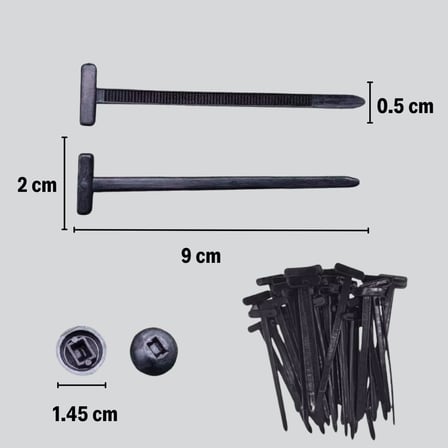 Plastik Bağlantı Elemanları 30lu Set
