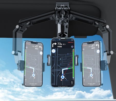 1080° Dönebilen Çok Fonksiyonlu Telefon Tutucu