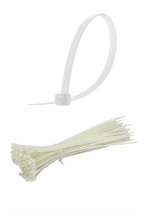 100 Adet Plastik Cırt Kelepçe Kablo Bağı Kablo Düzenleyici- 3.6 X 150 MM