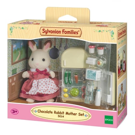 Families Çikolata Kulaklı Tavşan Anne ve Buzdolabı Seti 5014