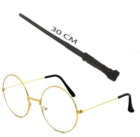 Asası 30 cm ve Metal Gözlüğü
