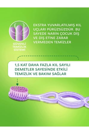 .Kids Ekstra Soft Diş Fırçası 3-7 Yaş