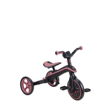 4in1 Katlanabilir Bisiklet Koyu Pastel Pembe