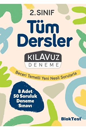 2. Sınıf Tüm Dersler Kılavuz Deneme Tudem Yayınları